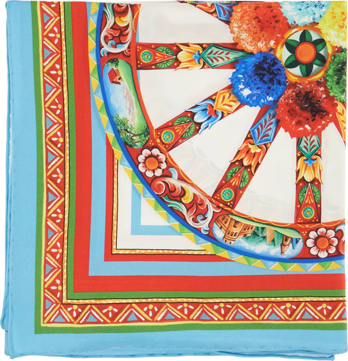 Dolce & Gabbana Dolce&gabbana Printed silk foulard