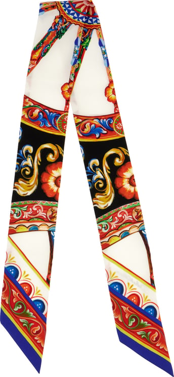 Dolce & Gabbana Dolce&gabbana Printed silk foulard
