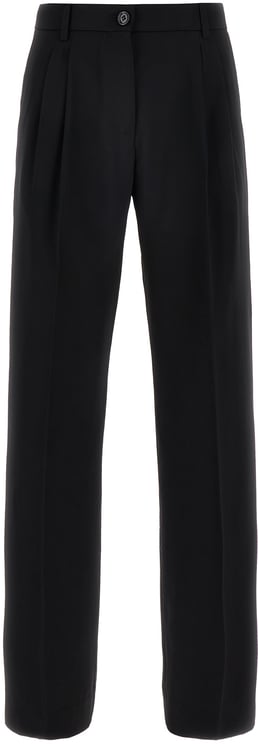 Dolce & Gabbana Dolce&gabbana Black stretch wool pant