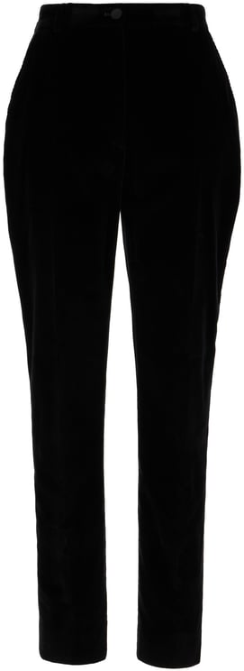Dolce & Gabbana Dolce&gabbana Black velvet pants
