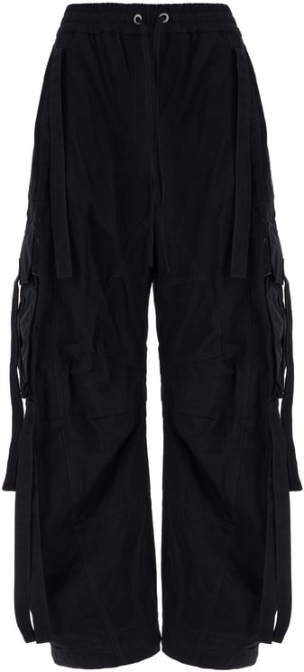 Dolce & Gabbana Dolce&gabbana Black cotton blend cargo pants