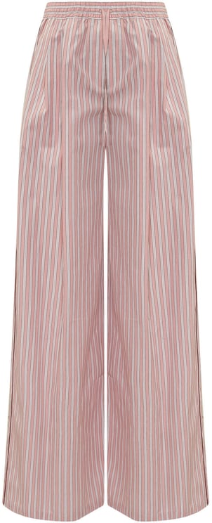 Dolce & Gabbana Pantaloni a Righe con Vita Elasticizzata