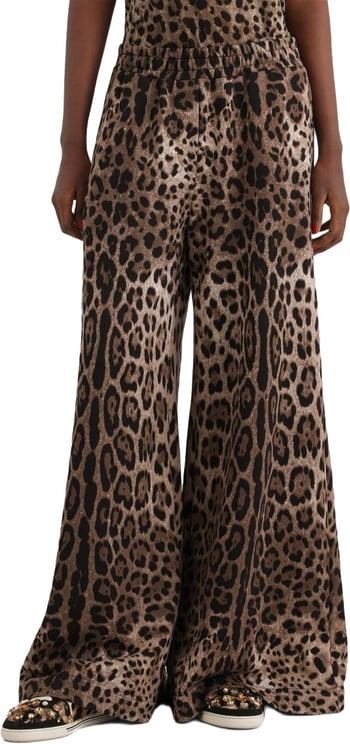Dolce & Gabbana Trousers Leopard Print
