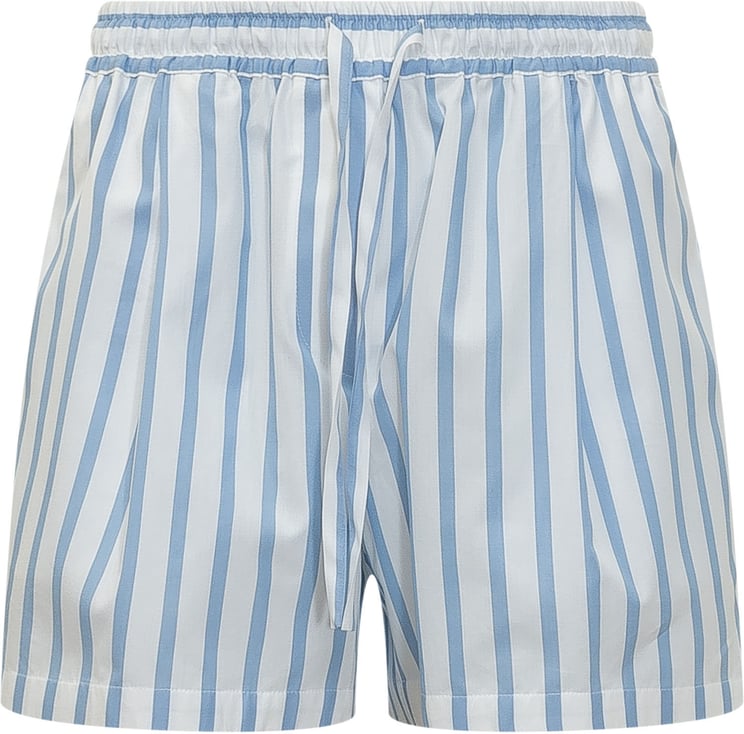 Dolce & Gabbana Shorts a Righe con Vita Elasticizzata