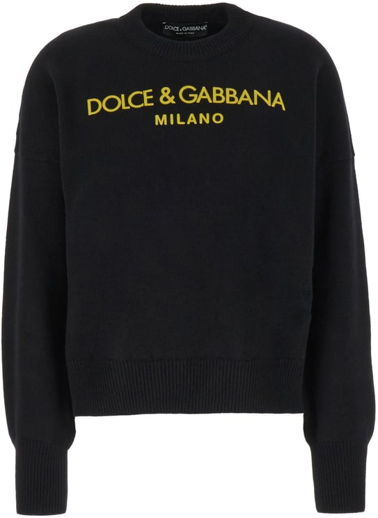 Dolce & Gabbana Dolce&gabbana Black cashmere oversize sweater