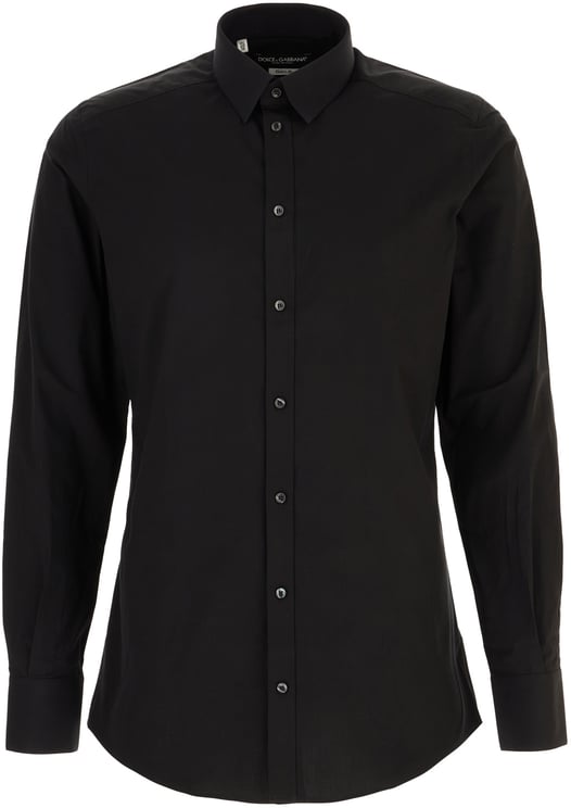 Dolce & Gabbana Dolce&gabbana Black poplin shirt