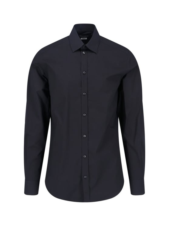 Dolce & Gabbana Black Cotton Shirt
