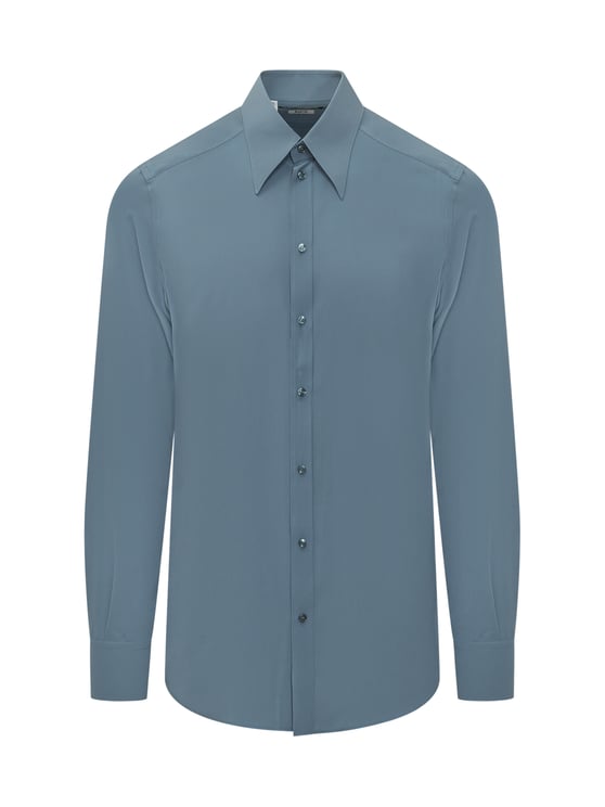 Dolce & Gabbana Camicia con Colletto Classico e Chiusura con Bottoni