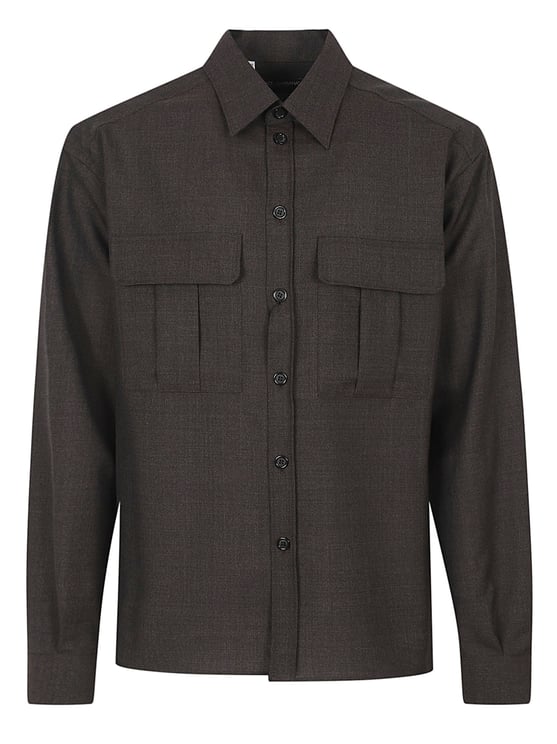 Dolce & Gabbana Structured Multicolor Wool Shirt