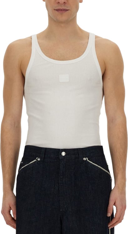 Dolce & Gabbana Ribbed Tank Top