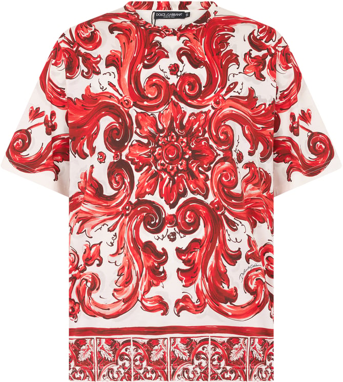 Dolce & Gabbana Printed cotton T-shirt