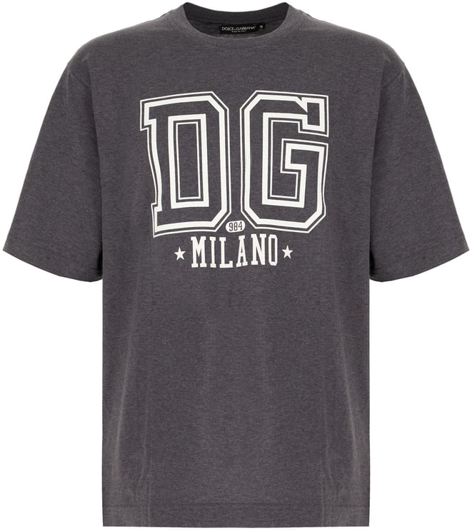 Dolce & Gabbana Dolce&gabbana Grey cotton t-shirt