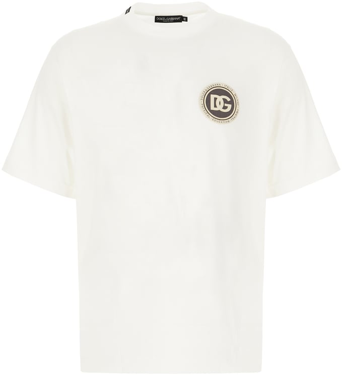 Dolce & Gabbana Dolce&gabbana White cotton t-shirt
