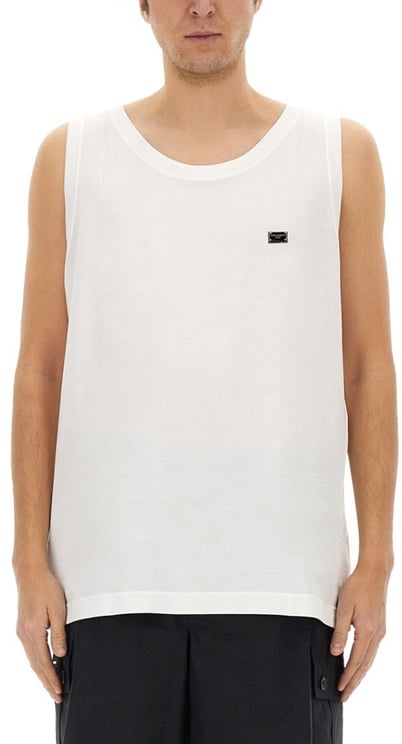 Dolce & Gabbana Cotton "Over" Tank Top