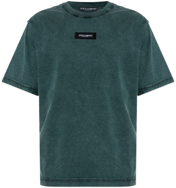 Dolce & Gabbana T-Shirts And Polos Green