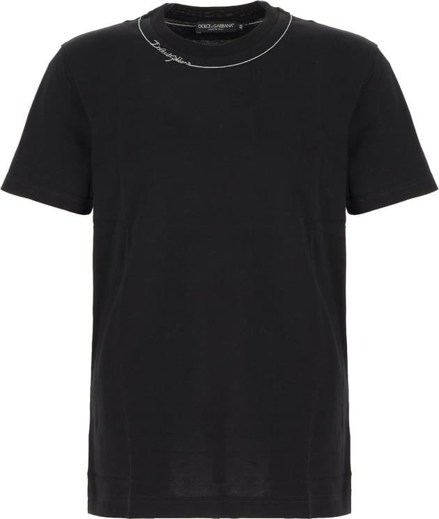 Dolce & Gabbana Dolce&gabbana Black cotton t-shirt