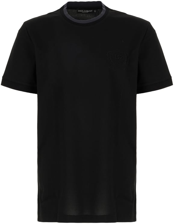 Dolce & Gabbana Dolce&gabbana Black polyester t-shirt