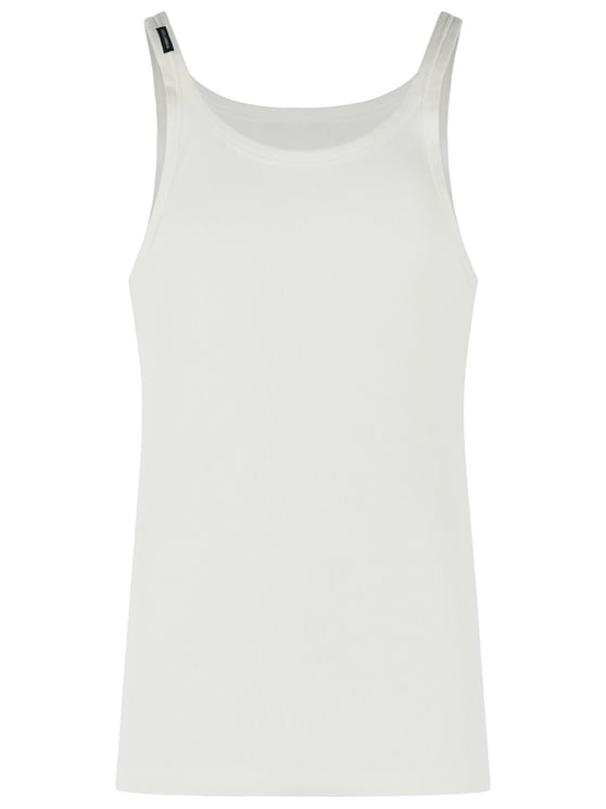 Dolce & Gabbana Ivory Cotton Tank Top