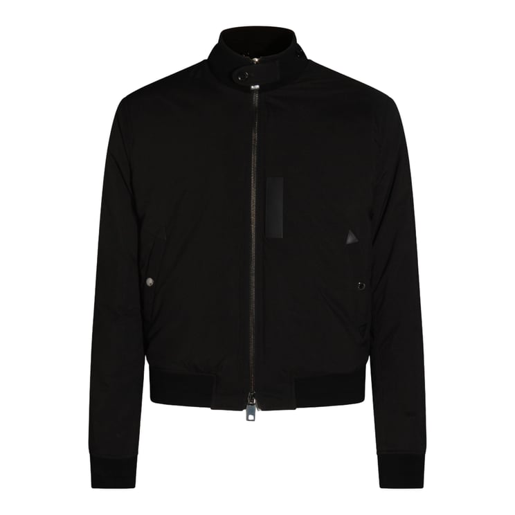Dolce & Gabbana Tailored Black Jacket with High Collar