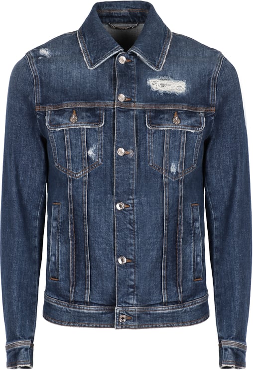 Dolce & Gabbana Destroyed denim jacket