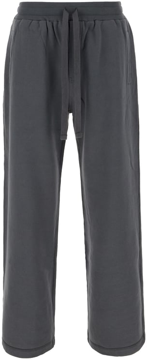 Dolce & Gabbana Dolce&gabbana Dark grey cotton joggers
