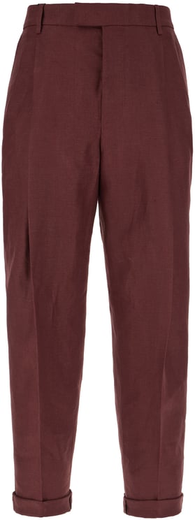 Dolce & Gabbana Dolce&gabbana Grape linen pants
