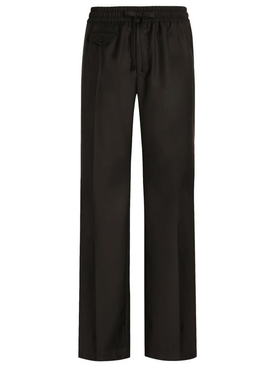 Dolce & Gabbana Relaxed Finely Knit Wool Sweatpants