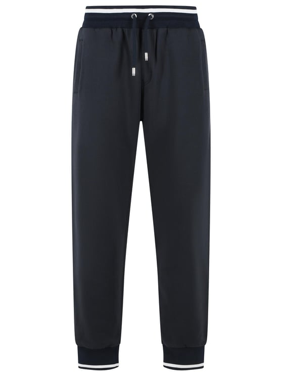Dolce & Gabbana Jogger' Blue Cotton Pants