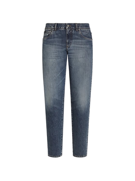 Dolce & Gabbana Classic Straight-Leg Jeans With Subtle Stretch