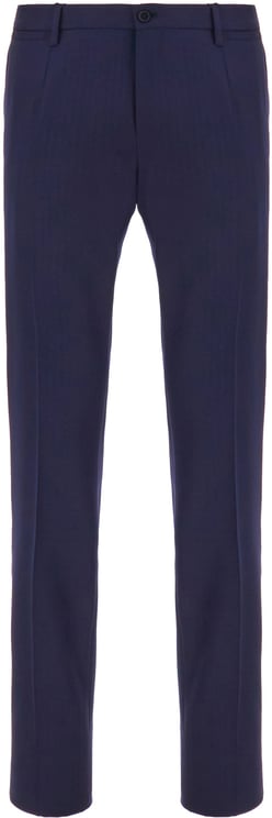 Dolce & Gabbana Dolce&gabbana Navy blue wool pant