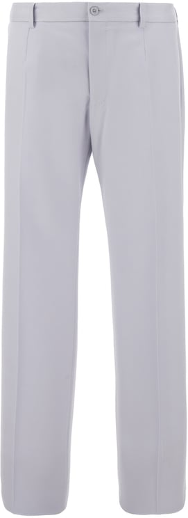 Dolce & Gabbana Dolce&gabbana Light grey stretch wool pants