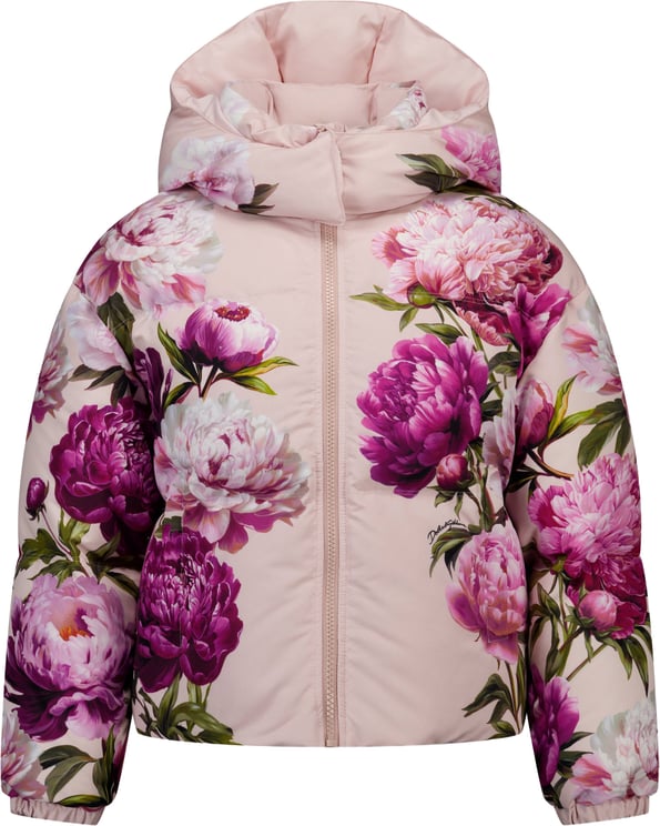 Dolce & Gabbana Dolce & Gabbana Kinder Meisjes Winterjas In Roze