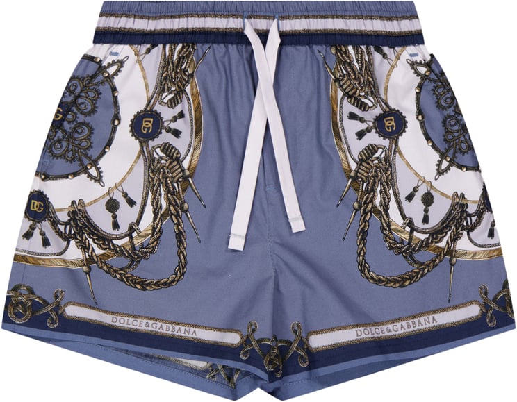 Dolce & Gabbana Dolce & Gabbana Baby Jongens Shorts In Blauw