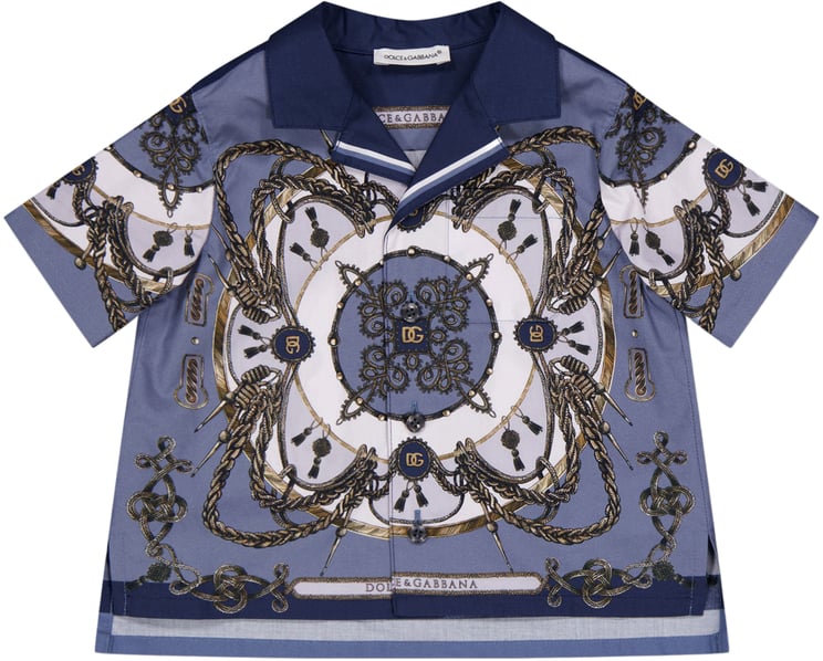 Dolce & Gabbana Dolce & Gabbana Baby Jongens Blouse In Blauw