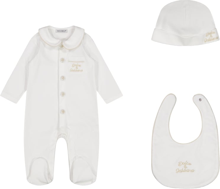 Dolce & Gabbana Dolce & Gabbana Baby Unisex Boxpakje In Wit