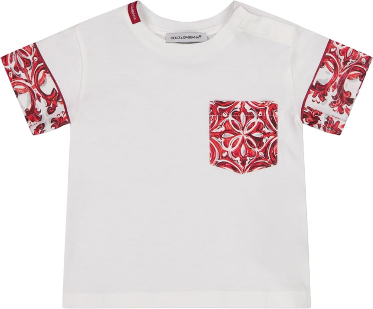 Dolce & Gabbana Dolce & Gabbana Baby Jongens T-Shirt In Wit