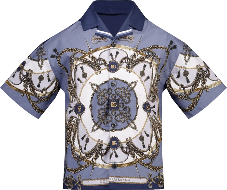 Dolce & Gabbana Dolce & Gabbana Kinder Jongens Blouse In Blauw