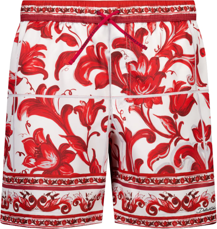 Dolce & Gabbana Dolce & Gabbana Kinder Jongens Zwemkleding In Rood