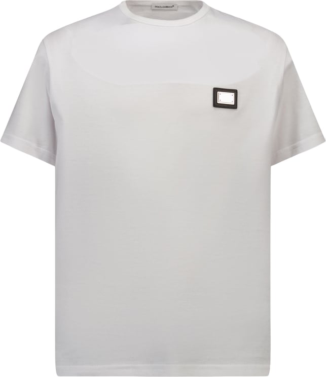 Dolce & Gabbana Dolce & Gabbana Kinder Unisex T-Shirt In Wit