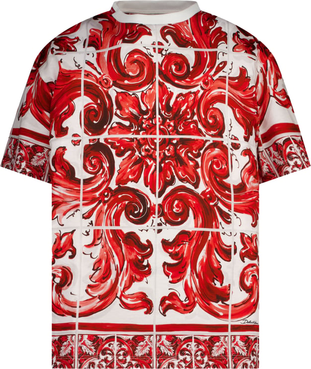 Dolce & Gabbana Dolce & Gabbana Kinder Jongens T-Shirt In Rood