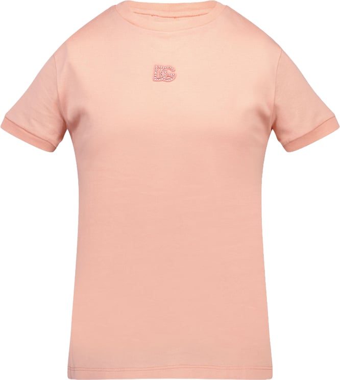 Dolce & Gabbana Dolce & Gabbana Kinder Meisjes T-Shirt In Licht Roze