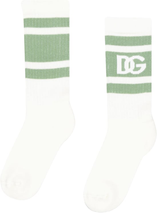 Dolce & Gabbana Dolce & Gabbana Kinder Unisex Sokken In Licht Roze