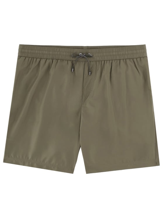 Dolce & Gabbana Neutrals Minimalist Back Pocket Swim Shorts