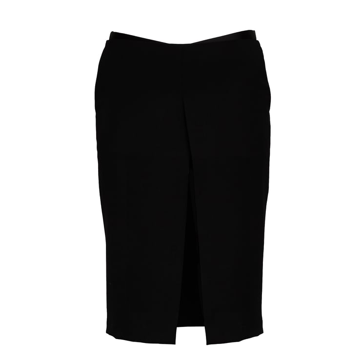 Dondup Wool Blend Slit Pencil Skirt