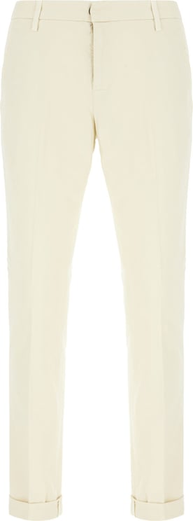 Dondup Dondup Ivory stretch cotton pants