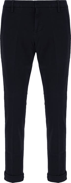 Dondup Dondup Midnight blue stretch cotton pants