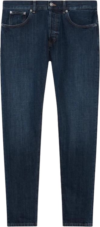 Dondup Rtw Blue Denim Scuro