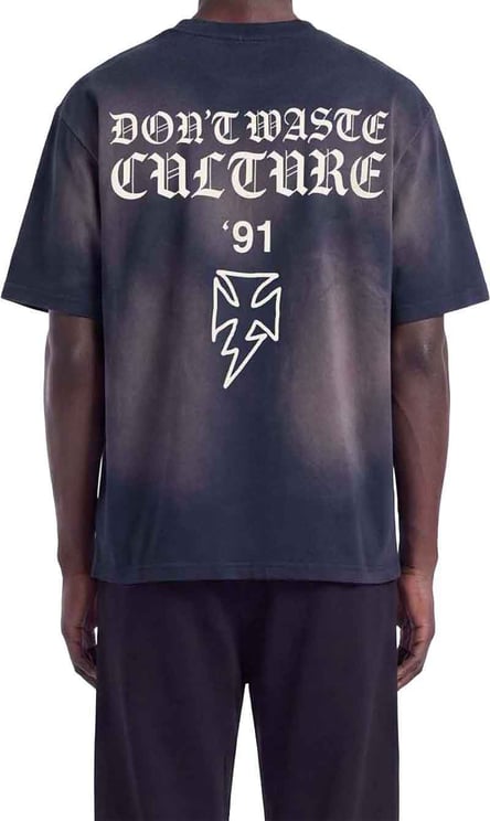 Don't Waste Culture Thunder T-shirt | Faded navy