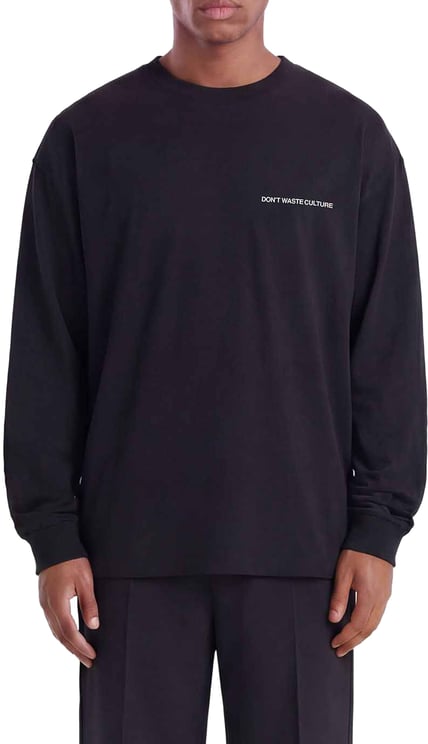 Don't Waste Culture Quasi Longsleeve | Black