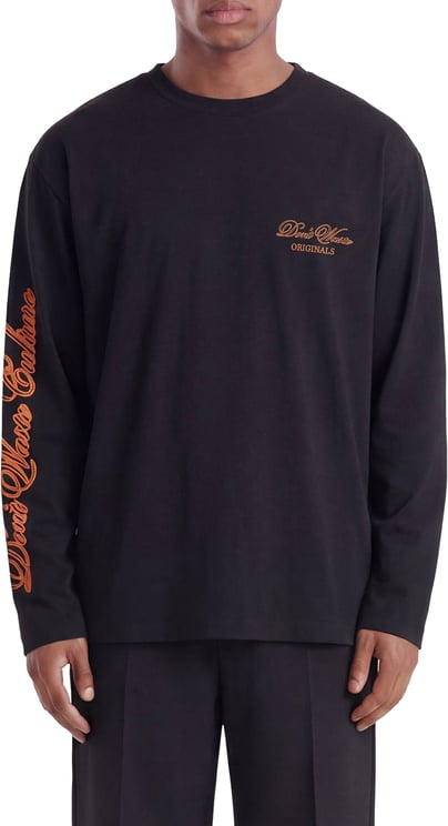 Don't Waste Culture Ori Longsleeve | Black